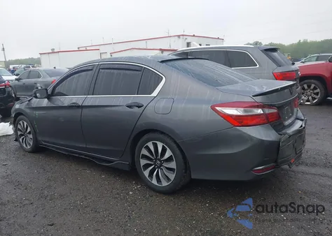 2017 Honda Accord Hybrid Ex-L z USA, uszkodzony, nr VIN JHMCR6F50HC022730
